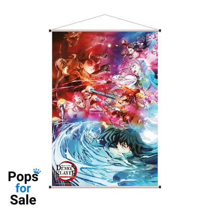 Demon Slayer Wallscroll Swordsmith Village Arc Ver. B 60 x 90 cm