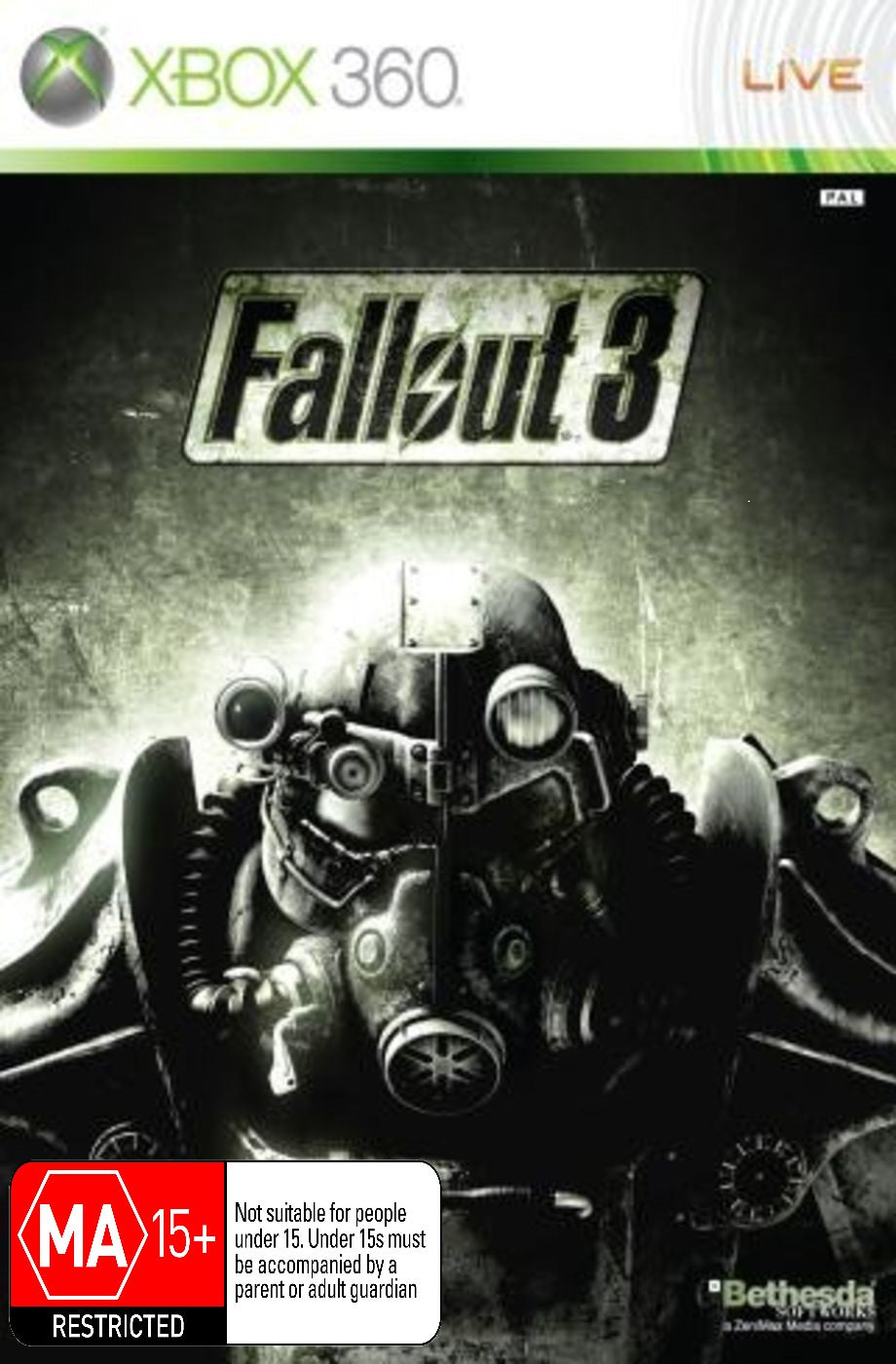 Fallout 3 Game for Xbox 360 - [No Manual - Australian]