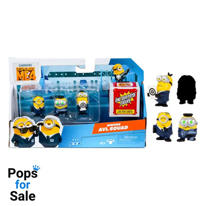 Despicable Me 4 Figure 4-Pack AVL 5 cm