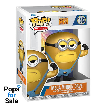 Despicable Me 4 POP! Movies Vinyl Figure Super Dave 9 cm