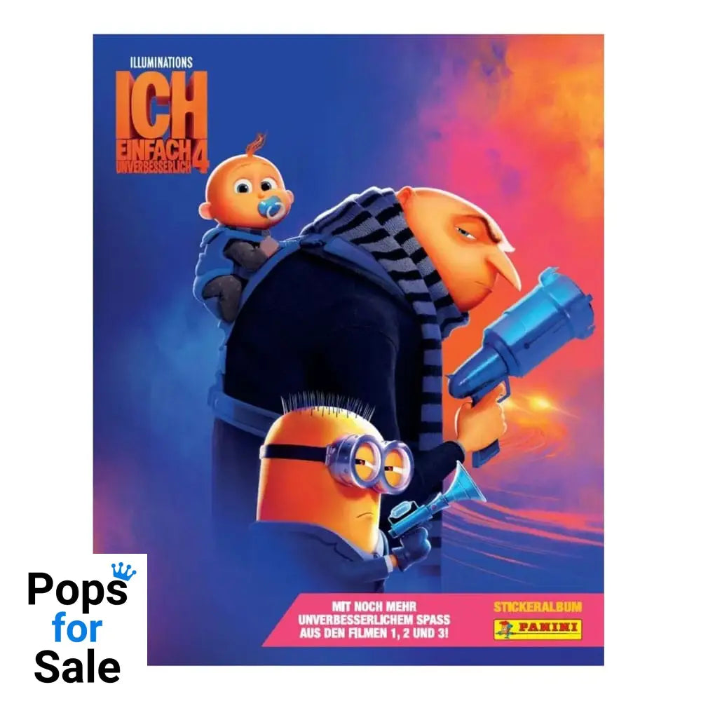 Despicable Me 4 Sticker Collection Album *German Version* Album & stickers