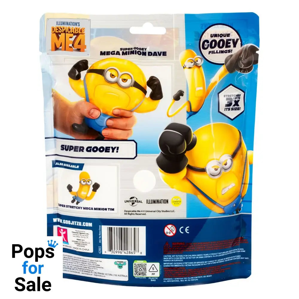 Despicable Me 4 Stretchy Hero Figure Dave 11 cm Mini-figures