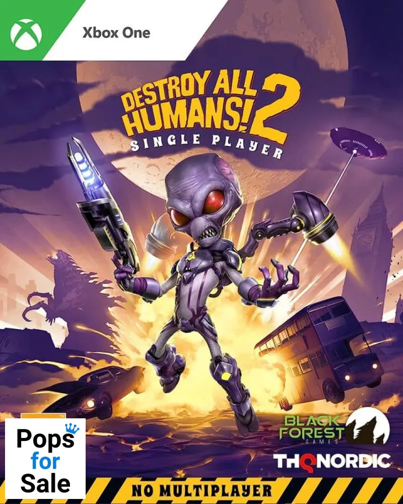 Destroy All Humans 2 Reprobed Single Player Edition for Microsoft Xbox One