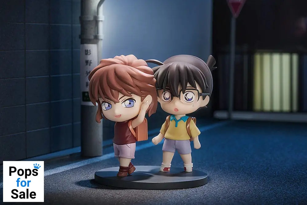 Detective Conan Qset Mini-Figure 2-Pack Conan Edogawa & Ai Haibara 8 cm Mini-figures