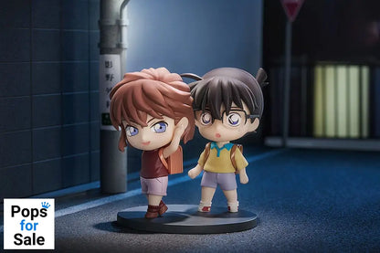 Detective Conan Qset Mini-Figure 2-Pack Conan Edogawa & Ai Haibara 8 cm Mini-figures