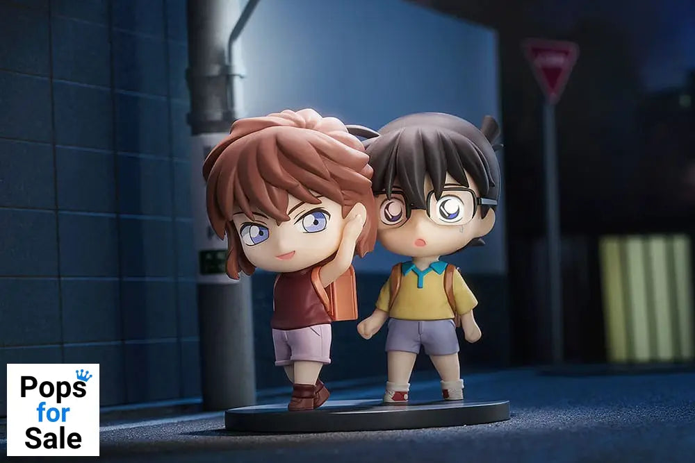 Detective Conan Qset Mini-Figure 2-Pack Conan Edogawa & Ai Haibara 8 cm
