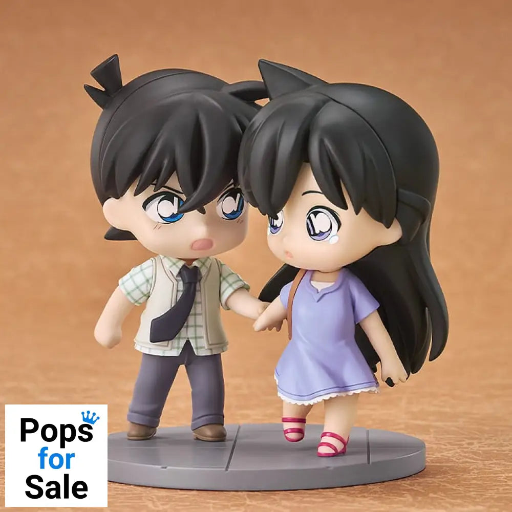 Detective Conan Qset Mini-Figure 2-Pack Shinichi Kudo & Ran Mori 8 cm