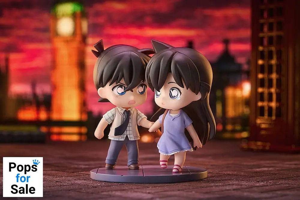 Detective Conan Qset Mini-Figure 2-Pack Shinichi Kudo & Ran Mori 8 cm