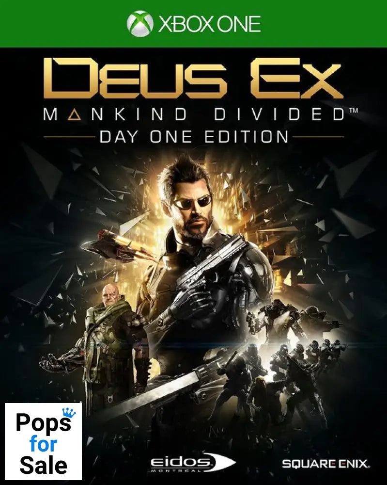 Deus Ex: Mankind Divided Day One Edition for Microsoft Xbox One (XB1) - NEW