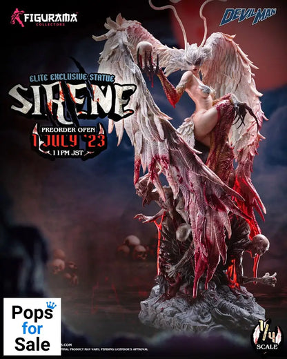 Devilman Elite Exclusive Statue 1/4 Sirene 67 cm