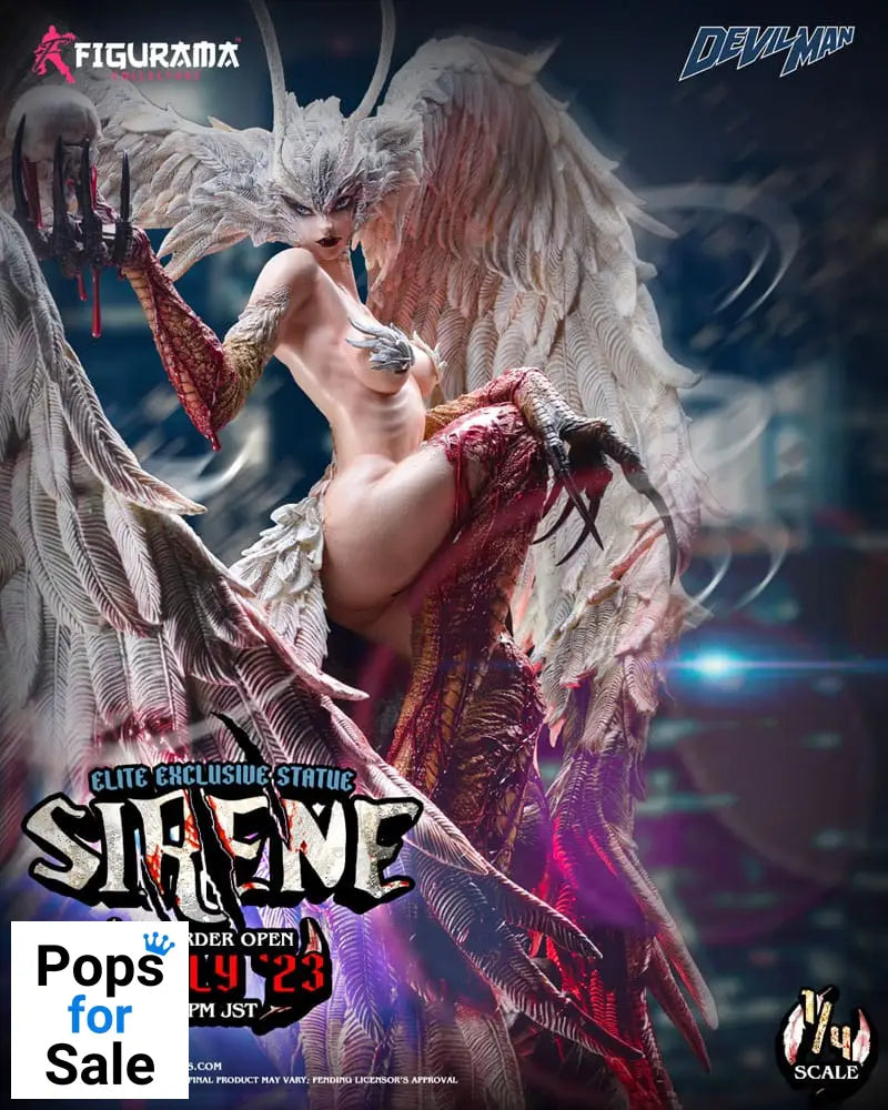 Devilman Elite Exclusive Statue 1/4 Sirene 67 cm