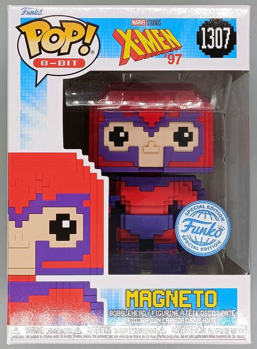1307 Magneto (8-Bit) - Marvel X-Men 97 Funko POP - Brand New