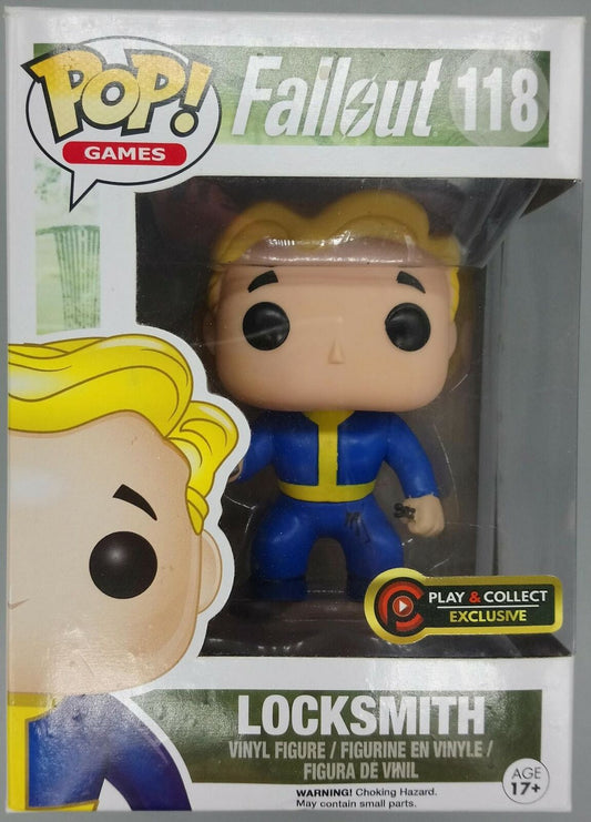 #118 Locksmith (Vault Boy) - Fallout Funko POP