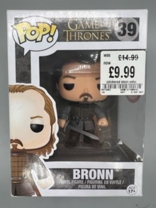 #39 Bronn - Game of Thrones - Box Damaged Funko POP