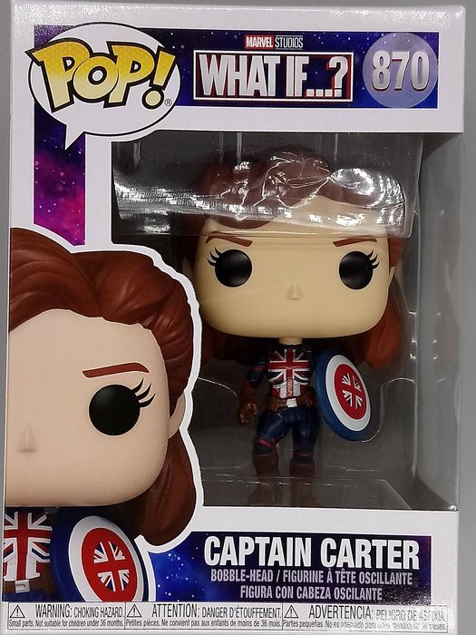 #870 Captain Carter - Marvel What If...? Funko POP