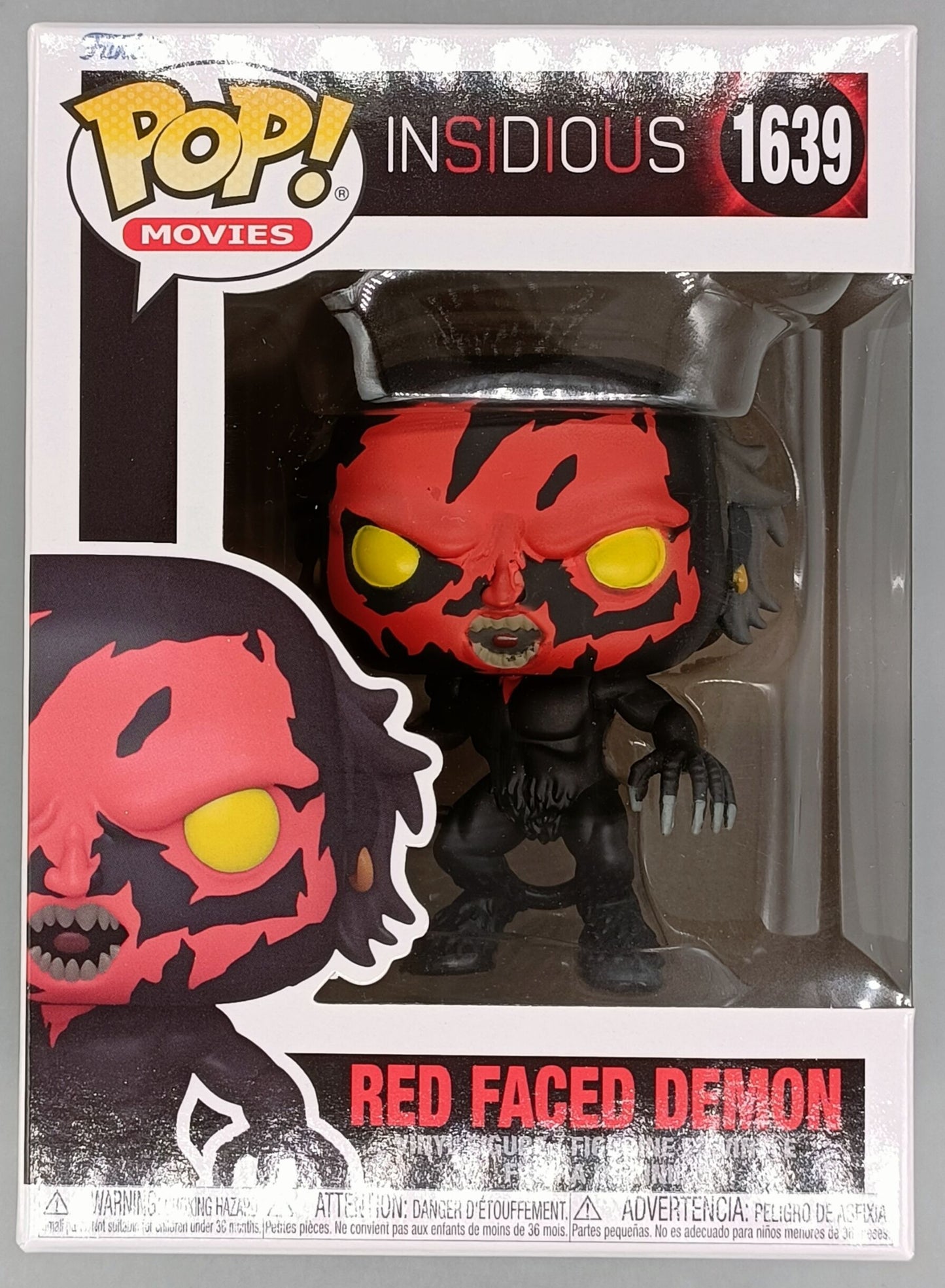 1639 Red Faced Demon - Insidious - Horror - Box Damaged Funko POP