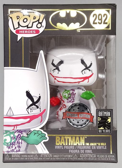 #292 Batman (The Joker Is Wild) - DC Batman - Box Damaged Funko POP