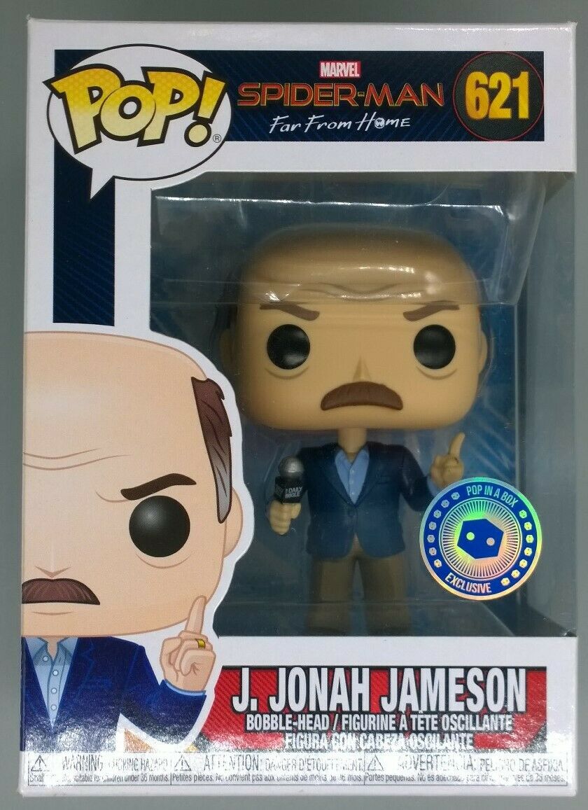 #621 J. Jonah Jameson - Marvel Spider-Man Far From Home Funko POP