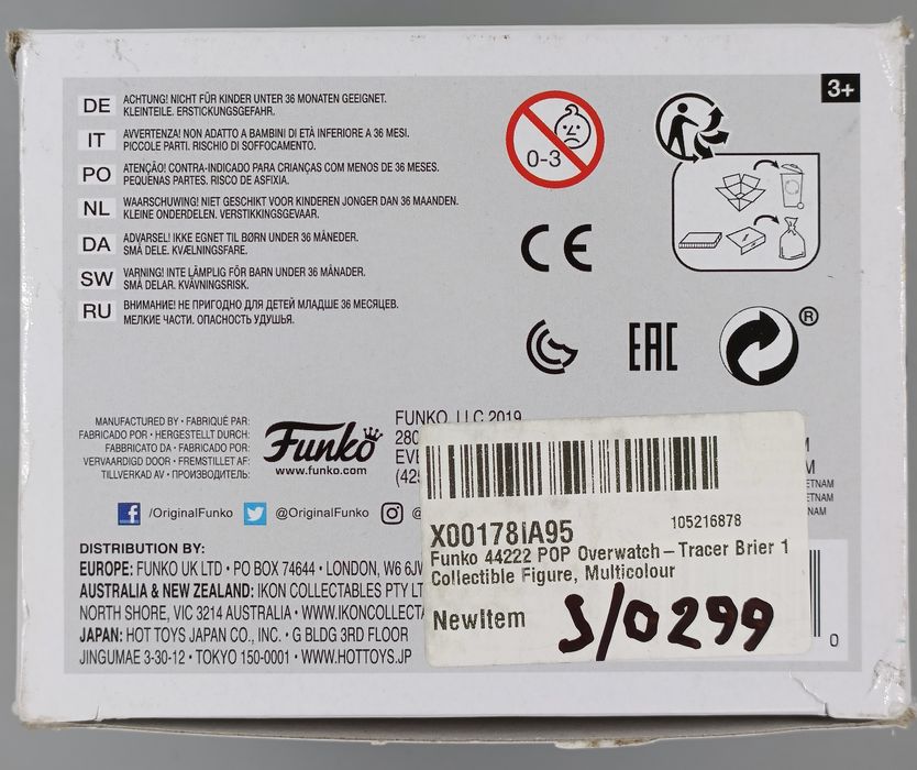 550 Tracer - Overwatch - Funko POP - Box Damaged