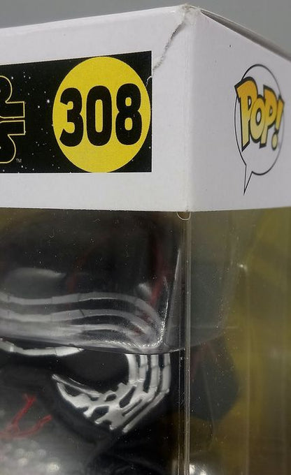 #308 Kylo Ren (Supreme Leader) - Star Wars - Box Damaged Funko POP