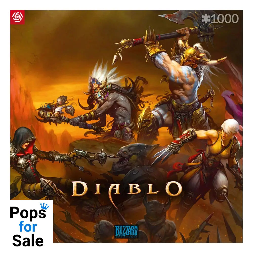 Diablo Gaming Puzzle Heroes Battle (1000 pieces)
