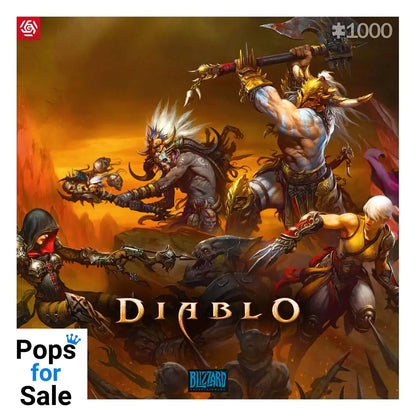 Diablo Gaming Puzzle Heroes Battle (1000 pieces)