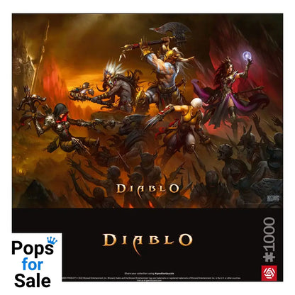 Diablo Gaming Puzzle Heroes Battle (1000 pieces)