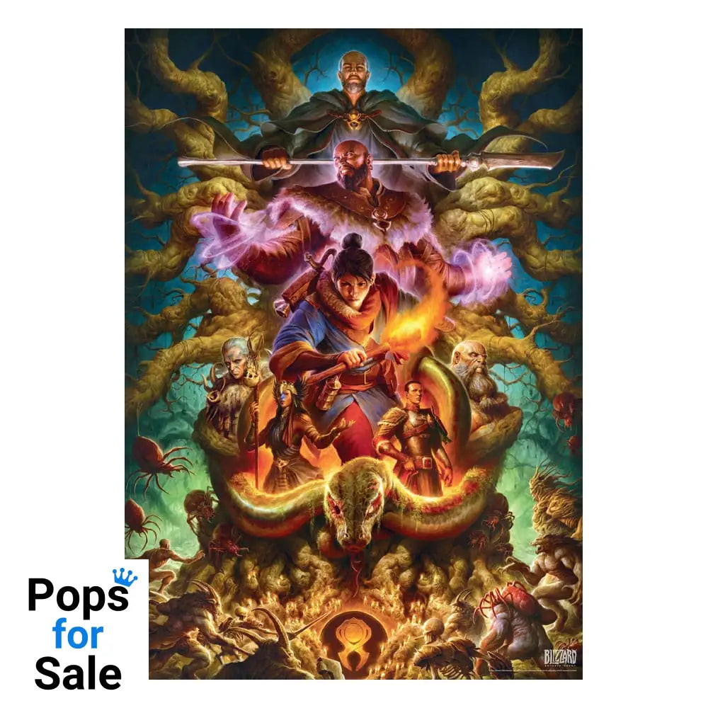 Diablo IV Gaming Puzzle Horadrim (1000 pieces)