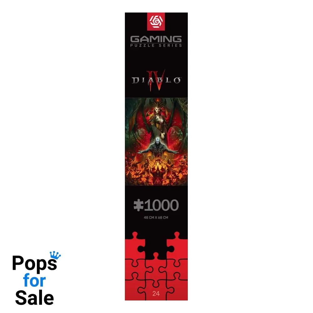 Diablo IV Gaming Puzzle Lilith Composition (1000 pieces)