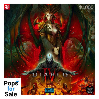 Diablo IV Gaming Puzzle Lilith Composition (1000 pieces) Puzzles