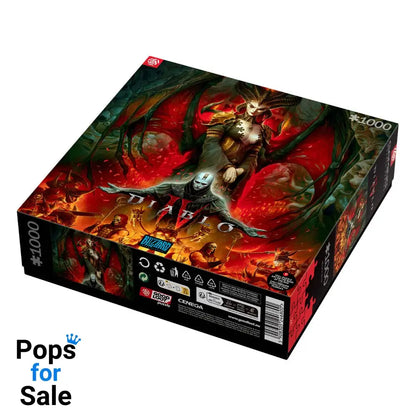 Diablo IV Gaming Puzzle Lilith Composition (1000 pieces) Puzzles