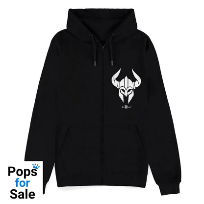 Diablo IV Zipper Hoodie Sweater Barbarian Sigil Size S