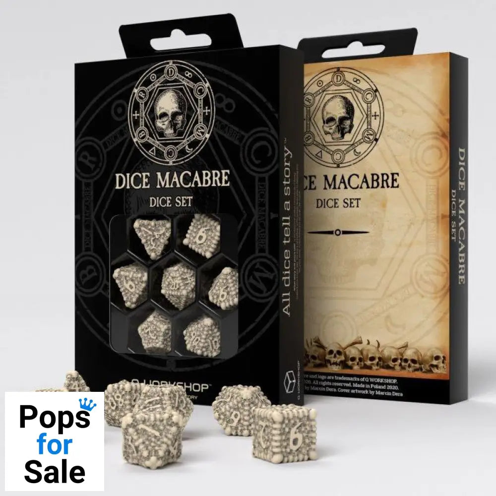 Dice Macabre Dice Set Power of the Underworld (7)