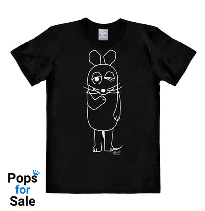 Die Sendung mit der Maus (The Show with the Mouse) Easy Fit T-Shirt Outline   Size XL