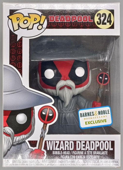 324 Wizard Deadpool - Marvel - Box Damaged Funko POP