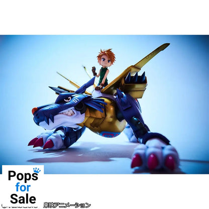 Digimon Adventure Precious G.E.M. Series PVC Statue Metal Garurumon & Ishida Yamato 30 cm