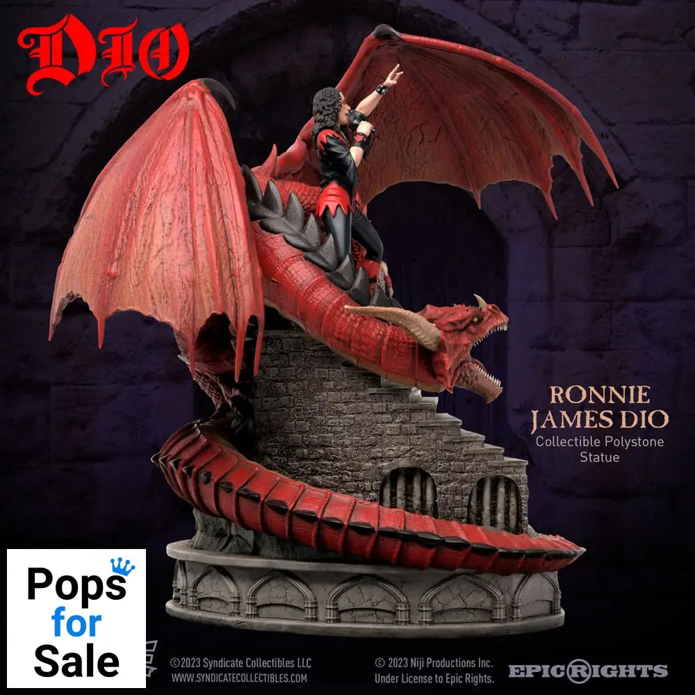 Dio Statue 1/10 Ronnie James Dio 36 cm