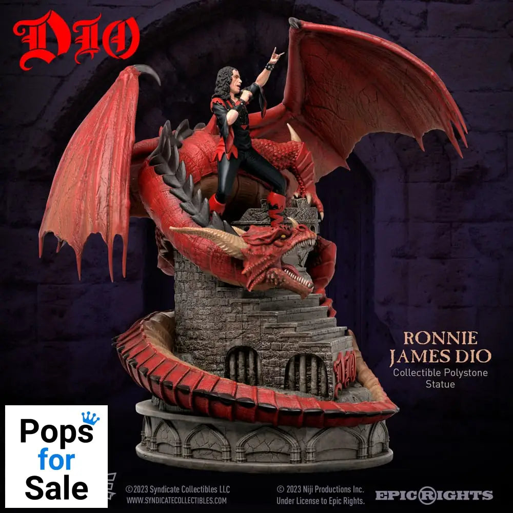 Dio Statue 1/10 Ronnie James Dio 36 cm