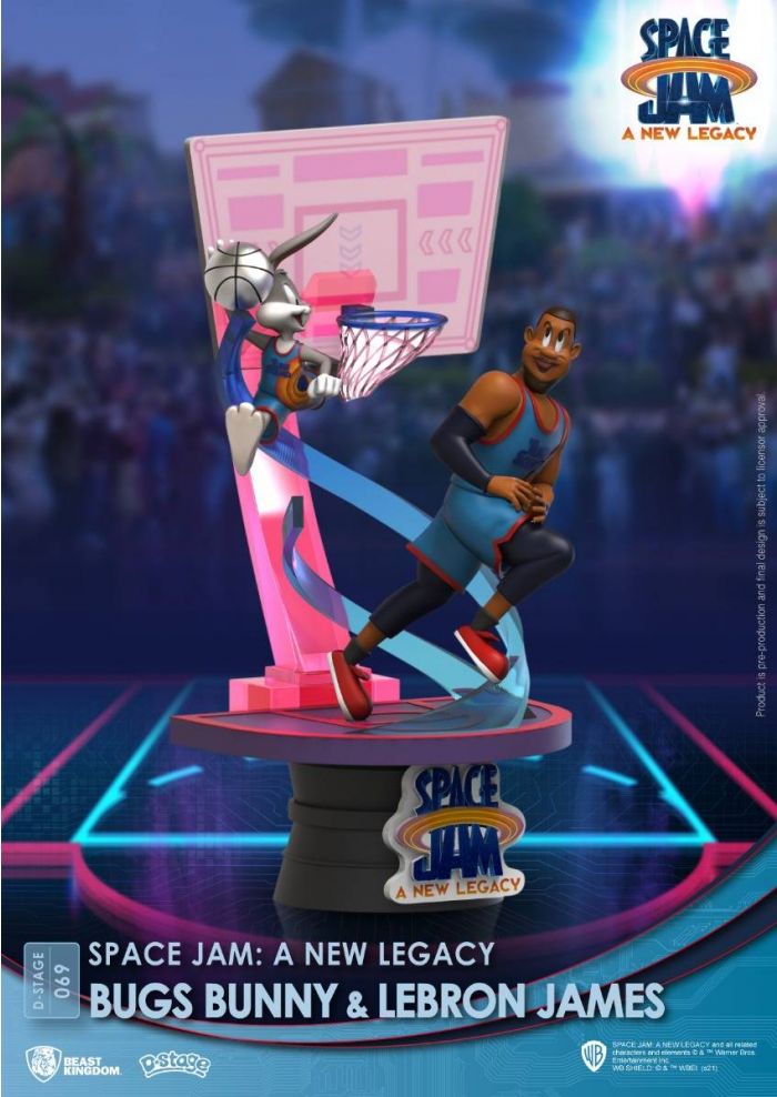 Figure (DS-069) Bugs Bunny & Lebron James - Space Jam: A New Legacy Figure