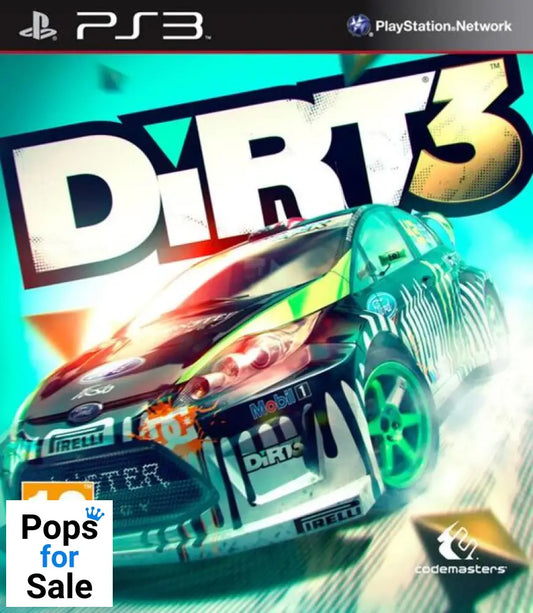 DiRT 3 for Sony Playstation 3 (PS3)