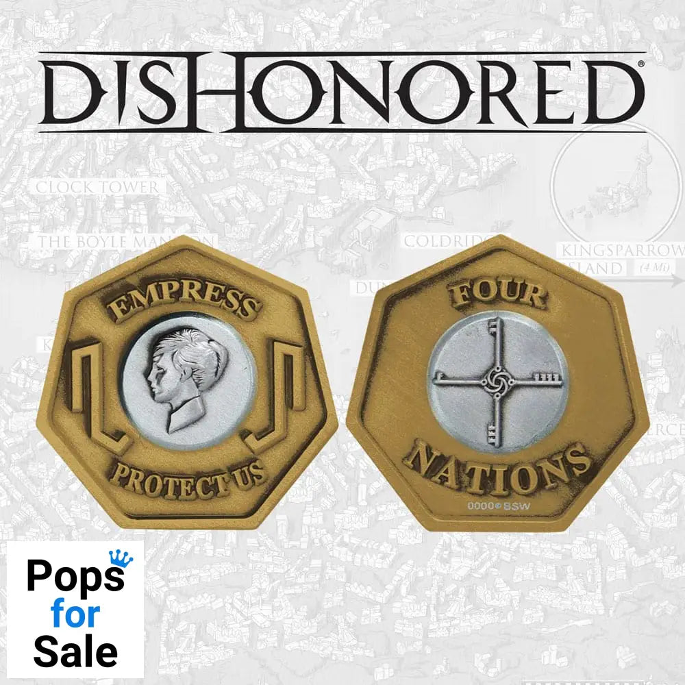 Dishonored Collectable Coin Empress Limited Edition Coins