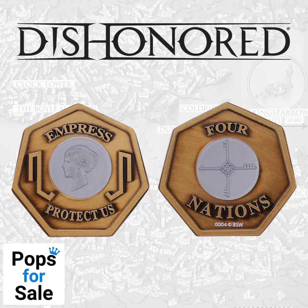 Dishonored Limited Edition Replica Empress Collectible Coin Coin