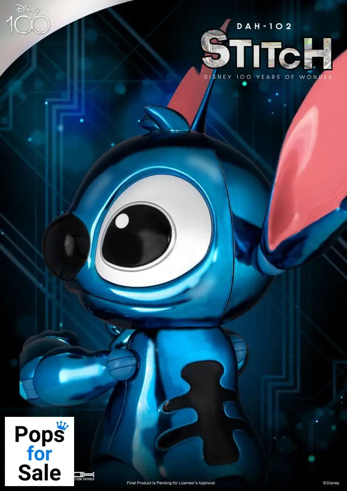 Disney 100 Years of Wonder Dynamic 8ction Heroes Action Figure 1/9 Stitch (Lilo & Stitch) 16 cm