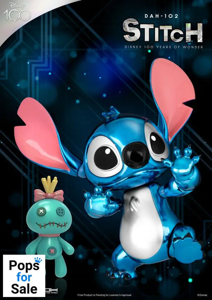 Disney 100 Years of Wonder Dynamic 8ction Heroes Action Figure 1/9 Stitch (Lilo & Stitch) 16 cm