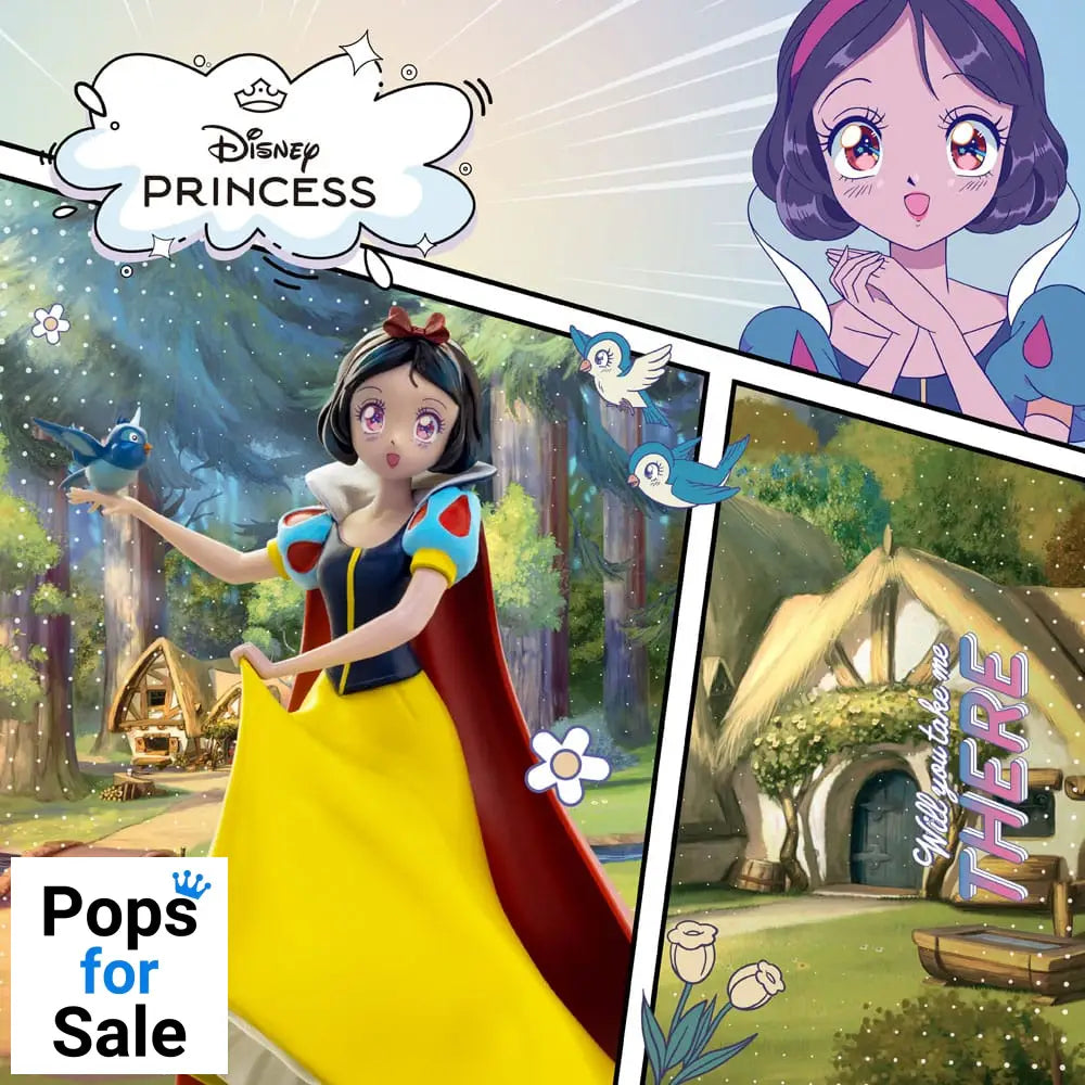 Disney Anime Princess Scale Statue Snow White 17 cm