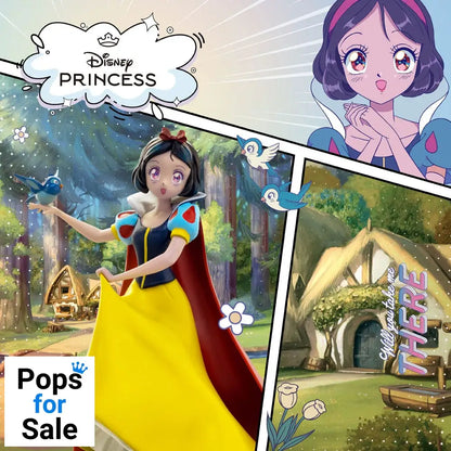 Disney Anime Princess Scale Statue Snow White 17 cm