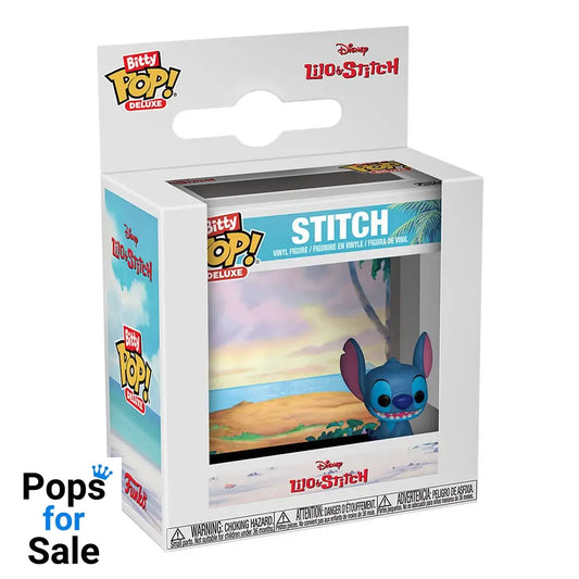 Disney Bitty POP! Deluxe Vinyl Figure Stitch(Beach) Display (12) 2,5 cm