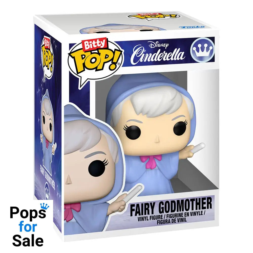 Disney Bitty POP! Display with 2 Vinyl Figures Cinderella's Castle