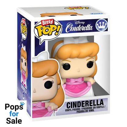 Disney Bitty POP! Display with 2 Vinyl Figures Cinderella's Castle