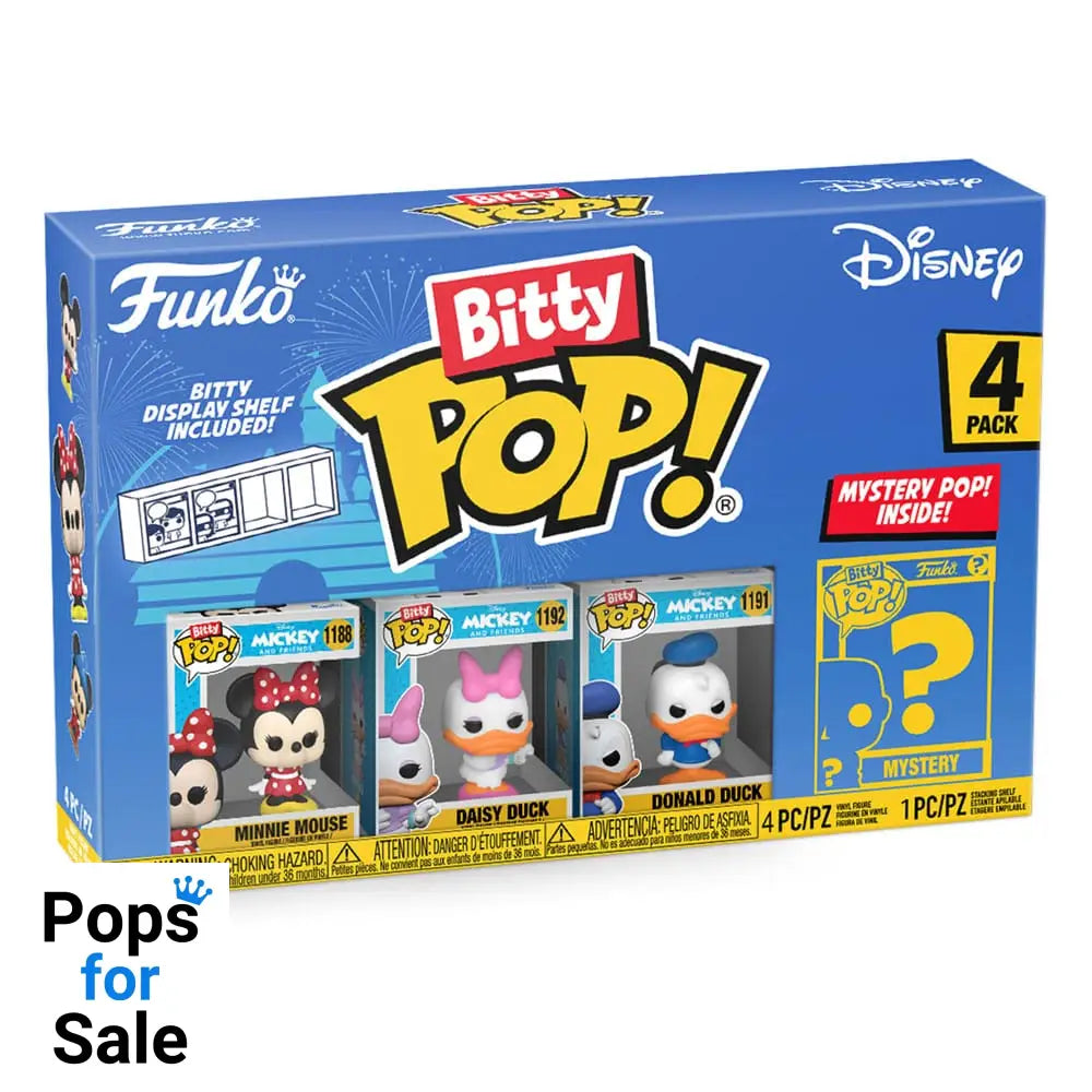 Disney Bitty POP! Vinyl Figure 4-Pack Minnie 2,5 cm